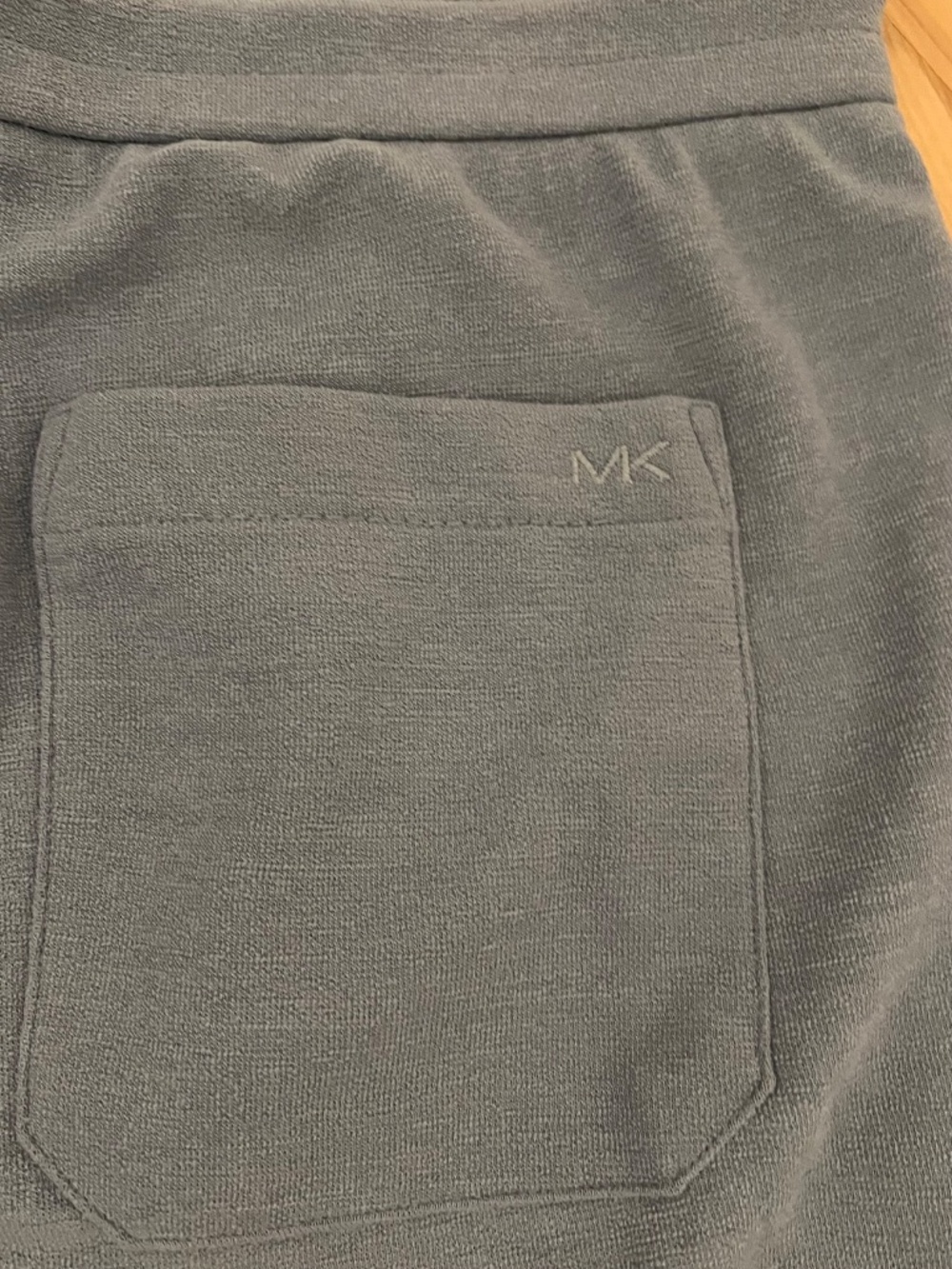 Michael Kors Men's Light Blue Drawstring Shorts - Picture 5 of 5